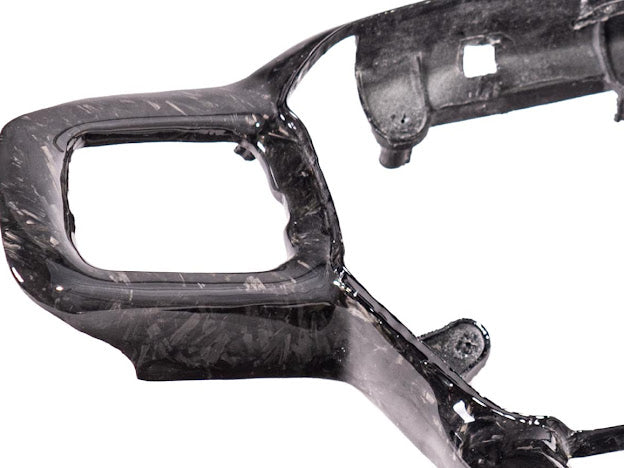 2024-Up Ford Mustang S650 | Carbon Fiber / Forged Carbon Fiber Steering Wheel Button Replacement